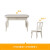 SUNHOO（SUNHOO）洋風テーブル円卓の周囲両用テーブル家庭用4人用多機能テーブル17 F 3テーブル4椅子