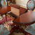 格澜帝尔（growdear）伸縮テーブルシンプルアメリカ純木伸縮機能付きの円いテーブル洋風のテーブルとテーブルと椅子の組み合わせレストラン家具一テーブル四椅子