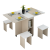 哈駱顿(HALODN)折られたテーブルとテーブルと椅子の組み合わせ家庭用小物が伸縮して移動して食事できるテーブル