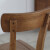 A家北欧食卓原木色純木食卓椅子セットクルミの木色一テーブル4つのテーブルテーブルホワイトワックス木式シプロレストラン家具クルミの木色一テーブル4つの椅子