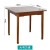 竹帅ドゥ楠竹テーブルの正方形の食事テーブルの大きさは、テーブルとテーブルを组み合わせて収纳します。