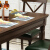 麗巣テーブル純木テーブルシリプロアメリカンレストラン家具純木テーブルセットMC 722テーブル4椅子（MC 724食事椅子*4）テーブル