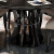 梦美斯宣新中国式食卓椅子セットモダシンプレルテーブル白蝋木純木テーブルレストラン家具円卓セット221枚