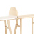 キウイオリジナルダリカウンターテーブル北欧純木伸縮テーブルテーブル折りたみカウンターテーブル創意的で個性的なテーブルコーヒーテーブル家庭デザイナー家具原木色