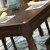 麗巣テーブル純木テーブルシリプロアメリカンレストラン家具純木テーブルセットMC 722テーブル4椅子（MC 724食事椅子*4）テーブル