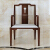 クラスの家具の食卓の新しい中国式の全純木の食卓の1.5メートルの大理石の長い形の食卓の椅子の組み合わせの純粋な木の食卓はA椅子の1テーブル+4椅子の組合せを配合します。