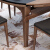 HUANASI（HUANASI）HUANASIテーブル折りたたみたテーブルとテーブルのセットの火あぶり石1.35 m普通タイプ（電磁炉を持たない）一テーブル6椅子（DF 8829コーヒー色）