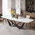 慕適大理石テーブルテーブルとテーブルの組み合わせテーブルシリプロ北欧食卓対応テーブル1.6 m 1.8 m 2 mカスタマイズできます。