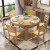 淘邦純木テーブル長方形は折りたたみたテーブル家庭用モダシンプテーブルテーブルセットケヤキ色1.38 mシングルテーブル