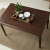 上林春のテーブル純木食テーブルとテーブルの組み合わせ北欧日本式テーブルレストラン家具原木色（椅子スタイル連絡カスタマーサービス）テーブル六椅子（テーブル長1.2 M）