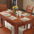 尊禾テーブル純木テーブルとテーブルを組み合わせた自営モダシンプ中国式折りたたみたみ伸縮式の2つの四角形の家庭用食事テーブルテーブルレストラン家具