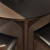 美沢木語純木食卓北欧焼石伸縮性のあるテーブルとテーブルの組み合わせ多機能円卓胡桃色1.35【テーブル四つの椅子】無電磁炉
