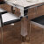 オラン庭の食卓の大理石の食卓の椅子とステンレスのテーブルの组み合わせモダシンプレルテーブルのモダシンプレルレストランの長方形のテーブルの家具1200*600 mmテーブル