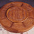 【5件6.5割引】古代芸術家の紅木家具アフリカ花梨（学名：ハリネズミ紫檀）純木テーブル付き円卓回転台中華食卓テーブルセット1.38ミ象頭円卓+6食椅子