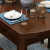 疆騰純木テーブル全純木テーブルセットアメリカ式テーブルセット