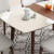 夫婦の食卓純木の食卓北欧伸縮テーブルセットレストランのテーブルの逸品家具テーブルの伸縮テーブル
