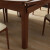 凱蒙豪創食卓北欧純木食テーブルセットテーブルモダシンプレル多機能伸縮性のある折りたたみたみみテーブルテーブルテーブルテーブルテーブル小タワーインテリジェントテーブル胡桃色-電気ストーブなしテーブル六椅子