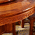 【3つの7つの割引】紅木家具アフリカの花梨（学名：ハリネズミ紫檀）素面円台純木食のテーブルと椅子の組み合わせ新中国式食卓円卓中華料理のシンプロテーブル1.38 Mテーブル+8象頭の食事椅子