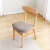 栖梓ホワイトオーク純正木製テーブルセット環境にやさしい家具北欧モダシンプテーブル4つのテーブルの原木色