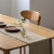 東半球テーブル全純木食事テーブルセットホワイトオーク北欧シンプテーブル一般タイプ1.8メートルのテーブル（ホワイトオーク）