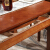 カベソン純木食のテーブルと椅子を組み合わせて折りたたみました。テーブルに伸縮した中華料理の家具1.38 Mのシングルテーブル（三色はオプション）
