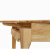 ファロダ北欧原木色輸入ゴム木テーブル全純木飯テーブルセットモダシンプレル伸縮小タイプ家庭用四角形テーブル家具セットシングルテーブル