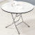 カエサルの星テーブル折りたたみたみみテーブル簡単家庭用多用途テーブル付き麻雀テーブル可変四角い円卓白面96 cm