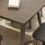 【満2999%減400元】キズキの食卓北欧小タワー長方形のテーブルとテーブルとテーブルの組み合わせホワイトワックスのテーブルテーブルの楓尚【古銅色1.4 m】テーブル6椅子
