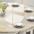唐君テーブル純木テーブルモダシンプレルテーブルテーブルセット大理石伸縮テーブル6台（大理石テーブル）