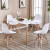世紀の華偉純木餐テーブルセットテーブルモダシンプレル北欧アメリカ式テーブル長方形テーブルイスイムズテーブルホワイト120*70テーブルには椅子が含まれていません。