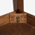 ベッ臻家ミニテーブルセットmodan北欧経済型純木胡桃色輸入テーブル1テーブル4椅子B-H-DS 049 WN