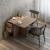【満2999%減400元】木月食卓北欧シンプ小タワー伸縮テーブルテーブルテーブルとテーブルと椅子の組み合わせは胡桃一テーブルの四つの椅子です。