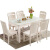 アイアンテーブルセット大理石長方形テーブル椅子モダシンプレルレストランテーブル家具F 869/1.3 m大理石テーブル+4椅子