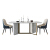 喬倫公館の食卓イタリア大理石テーブル北欧長方形ステンレス軽い贅沢な食事テーブルとテーブルとテーブルの組み合わせmodanシンプテーブルの色備考（カスタムコンサルティングサービス）1.6メートルのテーブル（160*85*75）