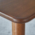 百伽純木ホワイトオークの食卓椅子モダンの軽い贅沢な銅木足の食卓レストラン家具クルミの木色-一テーブル4椅子-1.4メートル