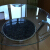 星カエサルのテーブルと椅子の組み合わせ二層の鋼化ガラスの円卓商談テーブルと椅子の接待テーブルと椅子のテーブルと椅子の店頭の店のテーブルと椅子のシングルテーブル（デフォルトのランダム色）
