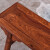 蘇汀小鎮紅木家具アフリカ花梨（学名：ハリネズミ紫檀）テーブルセット純木中国式八仙テーブル正方形のベンチ付きシングルテーブル：長さ88*幅88*高さ78 cm