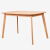 ベッ臻家シンプロテーブルモダ北欧経済型テーブル楓木色进品テーブル1.2 m-H-DS 053