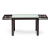 レッドアップル家具ファッションシンプ簡易ガラス長方形木テーブルR 11-42黒ドングリ1670*800*760 mm_北京区