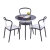 商談のテーブルと椅子の組み合わせは鋼化ガラスの小さい円いテーブルと椅子を接待します。円形の接客商談テーブルと椅子の組み合わせはモダシンプレルガラスのバルコニーとカジュアルテーブルです。