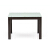レッドアップル家具ファッションシンプ簡易ガラス長方形木テーブルR 11-42黒ドングリ1670*800*760 mm_北京区