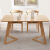 伊舟（YIZHOU）北欧フルコースのテーブルと椅子の組み合わせダンシンプテーブルテーブルとテーブルセットのテーブルの色1.4メートルのテーブル4つの椅子（牛の角の椅子）
