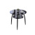 順富美（SHUNFUNMEI）はテーブルと椅子の組み合わせを話しています。テーブルと椅子を組み合わせて、応接室でくつろぐ小さな円卓の商談は深い黒の1テーブル＋3椅子です。
