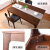 JIAY純木テーブル小タワーレストランテーブルmodanshi長方形テーブル胡桃色130 cmシングルテーブル
