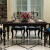 夢美斯宣布テーブル全純木テーブルとテーブルの組み合わせアメリカ風テーブル洋風テーブル特別価格1テーブル4テーブルテーブル家具802テーブル4椅子（手すりなしテーブル）
