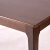 JIAY純木テーブル小タワーレストランテーブルmodanshi長方形テーブル胡桃色130 cmシングルテーブル