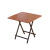 マイア家具の簡易折りたたみた方テーブル簡易屋外屋台テーブル小さなテーブルテーブルテーブルテーブル小さなテーブルテーブル携帯小正方形テーブル60*55 cm高白脚黄色