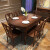 oubisenアメリカ純木式テーブルとテーブルの組み合わせ家庭用食事テーブル小タワー多機能折りたたみたみ伸縮式テーブル単テーブル（860-1380伸縮可能）＊1380*750