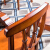 豪庭テーブル一号テーブル純木テーブルアメリカ式テーブルセット桃芯木長方形テーブル小テーブルシンプロレストラン逸品家具8805〓テーブル+4枚A 02純木椅子バラ金