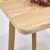 百思宜モダンジングテーブルとテーブルとテーブルの組み合わせ長方形テーブル金属まねる木目模様のテーブルと椅子のセット原木色120*70 cm（一つのテーブル4椅子）